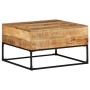 Couchtisch aus rauem Mangoholz, 68 x 68 x 41 cm von , Couchtisch - Ref: Foro24-320817, Preis: 153,74 €, Rabatt: %