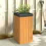 Solid acacia wood planter 45x45x90 cm by , Pots and planters - Ref: Foro24-366504, Price: 106,72 €, Discount: %