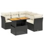 5-teiliges Gartenmöbel-Set und schwarze synthetische Rattankissen von , Gartensets - Ref: Foro24-3270825, Preis: 391,92 €, Ra...