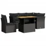 5-teiliges Gartenmöbel-Set und schwarze synthetische Rattankissen von , Gartensets - Ref: Foro24-3270831, Preis: 427,53 €, Ra...