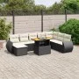8-piece garden sofa set and black synthetic rattan cushions by , Garden sets - Ref: Foro24-3272330, Price: 564,66 €, Discount: %