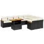 Garden sofa set 10 pieces with black synthetic rattan cushions by , Garden sets - Ref: Foro24-3273233, Price: 614,11 €, Disco...