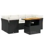 7-piece garden dining set and black synthetic rattan cushions by , Garden sets - Ref: Foro24-3270685, Price: 473,75 €, Discou...