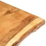 Solid acacia wood table top 80x(50-60)x2.5 cm by vidaXL, Table tops - Ref: Foro24-286329, Price: 95,99 €, Discount: %