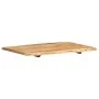Solid acacia wood table top 80x(50-60)x2.5 cm by vidaXL, Table tops - Ref: Foro24-286329, Price: 95,99 €, Discount: %