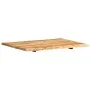 Solid acacia wood table top 80x(50-60)x2.5 cm by vidaXL, Table tops - Ref: Foro24-286329, Price: 95,99 €, Discount: %