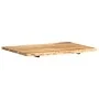 Solid acacia wood table top 80x(50-60)x2.5 cm by vidaXL, Table tops - Ref: Foro24-286329, Price: 95,99 €, Discount: %