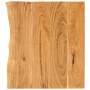 Encimera para armario tocador madera maciza acacia 58x52x3,8 cm