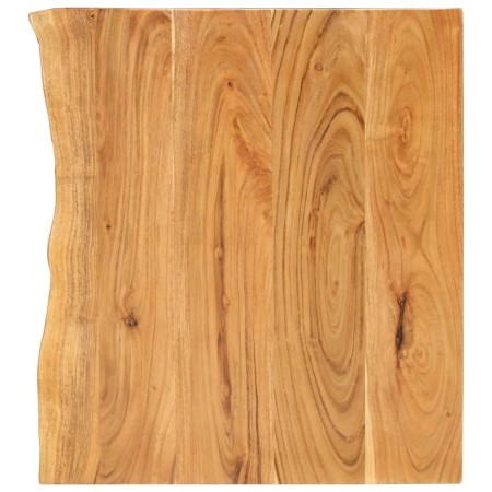 Encimera para armario tocador madera maciza acacia 58x52x3,8 cm