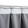 Verdunkelungsvorhänge mit Haken 2 Stück grau 140x245 cm von vidaXL, Vorhänge und Gardinen - Ref: Foro24-134432, Preis: 47,50 ...
