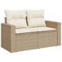 Garden sofa set with cushions 13 pieces beige synthetic rattan by , Garden sets - Ref: Foro24-3256723, Price: 999,52 €, Disco...