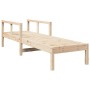 Tumbona de madera maciza de pino 199,5x62x55 cm de , Tumbonas - Ref: Foro24-832538, Precio: 94,51 €, Descuento: %