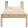 Tumbona de madera maciza de pino 199,5x62x55 cm de , Tumbonas - Ref: Foro24-832538, Precio: 94,51 €, Descuento: %