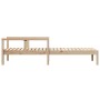 Tumbona de madera maciza de pino 199,5x62x55 cm de , Tumbonas - Ref: Foro24-832538, Precio: 94,51 €, Descuento: %