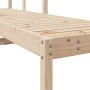 Tumbona de madera maciza de pino 199,5x62x55 cm de , Tumbonas - Ref: Foro24-832538, Precio: 94,51 €, Descuento: %