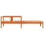 Tumbona de madera maciza de pino marrón cera 199,5x62x55 cm de , Tumbonas - Ref: Foro24-844642, Precio: 100,47 €, Descuento: %