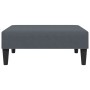 Dunkelgrauer Samt-Fußhocker 77x55x31 cm von , Osmanen - Ref: Foro24-379558, Preis: 56,89 €, Rabatt: %