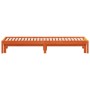 Sofá cama nido madera maciza de pino marrón cera 80x200 cm de , Camas y somieres - Ref: Foro24-844403, Precio: 128,03 €