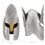 Réplica de casco de caballero medieval fantasía LARP acero plateado de vidaXL, Armas coleccionables - Ref: Foro24-286230, Pre...