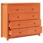 Beistellschrank aus massivem, wachsbraunem Kiefernholz, 100 x 40 x 90 cm von , Sideboards - Ref: Foro24-844495, Preis: 205,26...