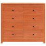 Armario auxiliar madera maciza de pino marrón cera 100x40x90 cm de , Aparadores - Ref: Foro24-844495, Precio: 208,02 €, Descu...