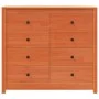 Beistellschrank aus massivem, wachsbraunem Kiefernholz, 100 x 40 x 90 cm von , Sideboards - Ref: Foro24-844495, Preis: 205,26...