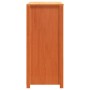Armario auxiliar madera maciza de pino marrón cera 100x40x90 cm de , Aparadores - Ref: Foro24-844495, Precio: 208,02 €, Descu...