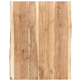 Solid acacia wood table top 80x(50-60)x3.8 cm by vidaXL, Table tops - Ref: Foro24-286330, Price: 98,51 €, Discount: %