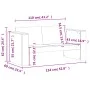 Gartenmöbel-Set 2-teilig Massivholz Douglasie von , Gartensets - Ref: Foro24-3216899, Preis: 331,76 €, Rabatt: %
