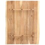 Solid acacia wood table top 80x(50-60)x3.8 cm by vidaXL, Table tops - Ref: Foro24-286330, Price: 99,99 €, Discount: %