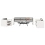 Gartenmöbel-Set 2-teilig aus massivem weißem Kiefernholz von , Gartensets - Ref: Foro24-3216901, Preis: 477,10 €, Rabatt: %