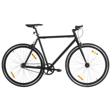 Black fixed gear bike 700c 59 cm by , bikes - Ref: Foro24-92251, Price: 335,33 €, Discount: %