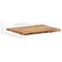 Solid acacia wood table top 80x(50-60)x3.8 cm by vidaXL, Table tops - Ref: Foro24-286330, Price: 98,51 €, Discount: %