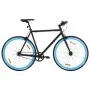 Schwarz-blaues Fixed-Gear-Fahrrad 700c 51 cm von , Fahrräder - Ref: Foro24-92258, Preis: 261,76 €, Rabatt: %