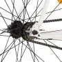 White and orange fixed gear bicycle 700c 59 cm by , bikes - Ref: Foro24-92266, Price: 285,77 €, Discount: %