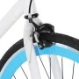 White and blue fixed gear bicycle 700c 51 cm by , bikes - Ref: Foro24-92270, Price: 274,50 €, Discount: %