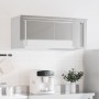 Küchenwandschrank mit Schiebetüren aus Edelstahl von , Lebensmittelbehälter - Ref: Foro24-376443, Preis: 228,98 €, Rabatt: %