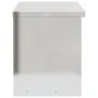 Küchenwandschrank mit Schiebetüren aus Edelstahl von , Lebensmittelbehälter - Ref: Foro24-376443, Preis: 240,67 €, Rabatt: %