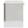 Küchenwandschrank mit Schiebetüren aus Edelstahl von , Lebensmittelbehälter - Ref: Foro24-376443, Preis: 228,98 €, Rabatt: %