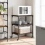 Oak brown engineered wood kitchen cart 60x41x76 cm by , Kitchen and dining carts - Ref: Foro24-842305, Price: 62,28 €, Discou...