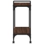 Carrito de cocina madera ingeniería marrón roble 60,5x31x72,5cm de , Carros de cocina y comedor - Ref: Foro24-842370, Precio:...