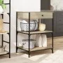 Sonoma oak engineered wood kitchen cart 60x48x89.5 cm by , Kitchen and dining carts - Ref: Foro24-842372, Price: 87,99 €, Dis...