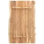 Solid acacia wood table top 100x(50-60)x3.8 cm by vidaXL, Table tops - Ref: Foro24-286332, Price: 175,11 €, Discount: %