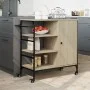Küchenwagen aus Sonoma-Holzwerkstoff, 87,5 x 38,5 x 84,5 cm von , Küchen- und Speisewagen - Ref: Foro24-842387, Preis: 106,78...
