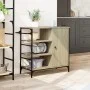 Küchenwagen aus Sonoma-Holzwerkstoff, 87,5 x 38,5 x 84,5 cm von , Küchen- und Speisewagen - Ref: Foro24-842387, Preis: 106,78...
