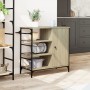 Küchenwagen aus Sonoma-Holzwerkstoff, 87,5 x 38,5 x 84,5 cm von , Küchen- und Speisewagen - Ref: Foro24-842387, Preis: 109,94...