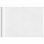 Balkonschirm 100 % Polyester Oxford weiß 75x800 cm von , Sonnenschirme - Ref: Foro24-4000089, Preis: 33,54 €, Rabatt: %