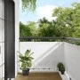 Balcony screen 100% polyester Oxford white 90x800 cm by , Umbrellas - Ref: Foro24-4000096, Price: 33,63 €, Discount: %
