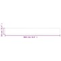 Balcony screen 100% polyester Oxford white 90x800 cm by , Umbrellas - Ref: Foro24-4000096, Price: 38,82 €, Discount: %