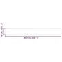 Balcony screen 100% polyester Oxford white 90x800 cm by , Umbrellas - Ref: Foro24-4000096, Price: 33,63 €, Discount: %
